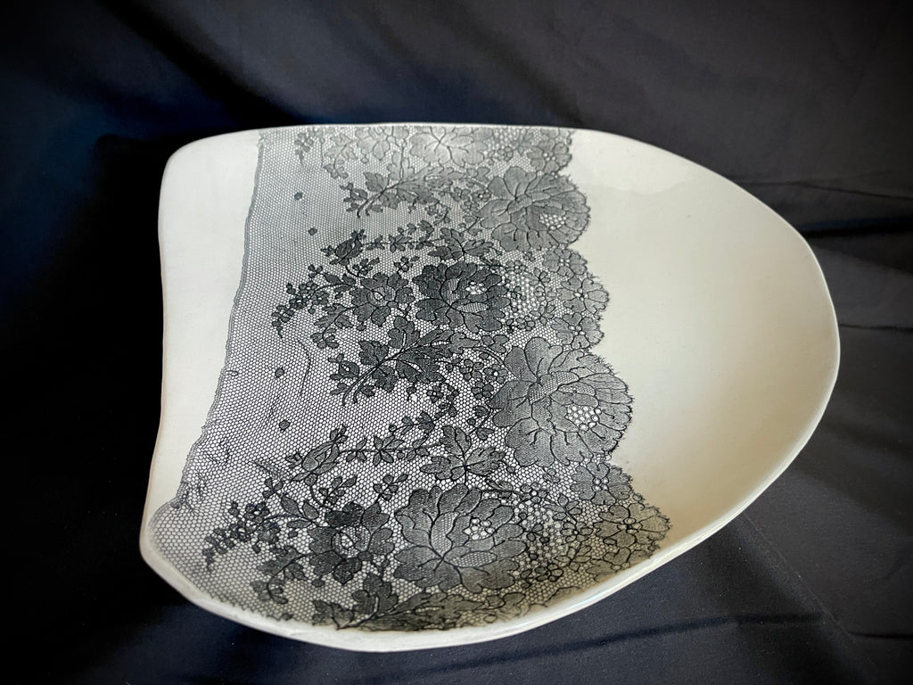 JRN Pottery - Black Lingerie Bowl