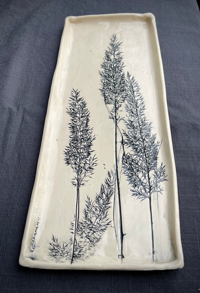 JRN Pottery - Reed Grass Tray