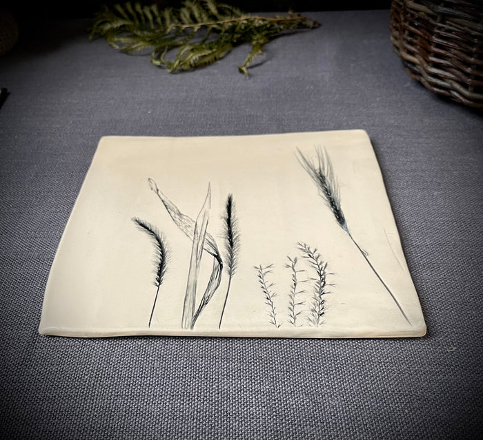 JRN Pottery - Grass Plate