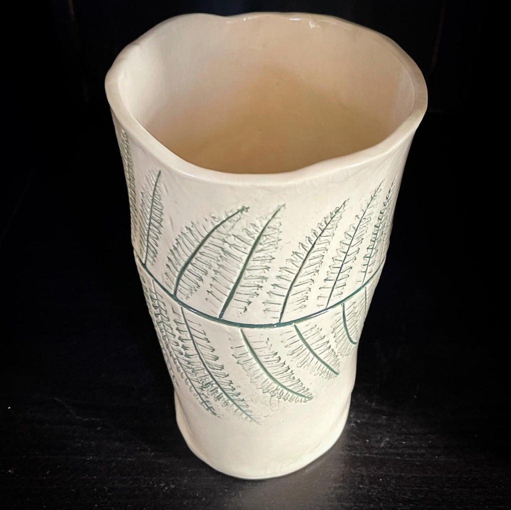JRN Pottery - Fern Frond Vase