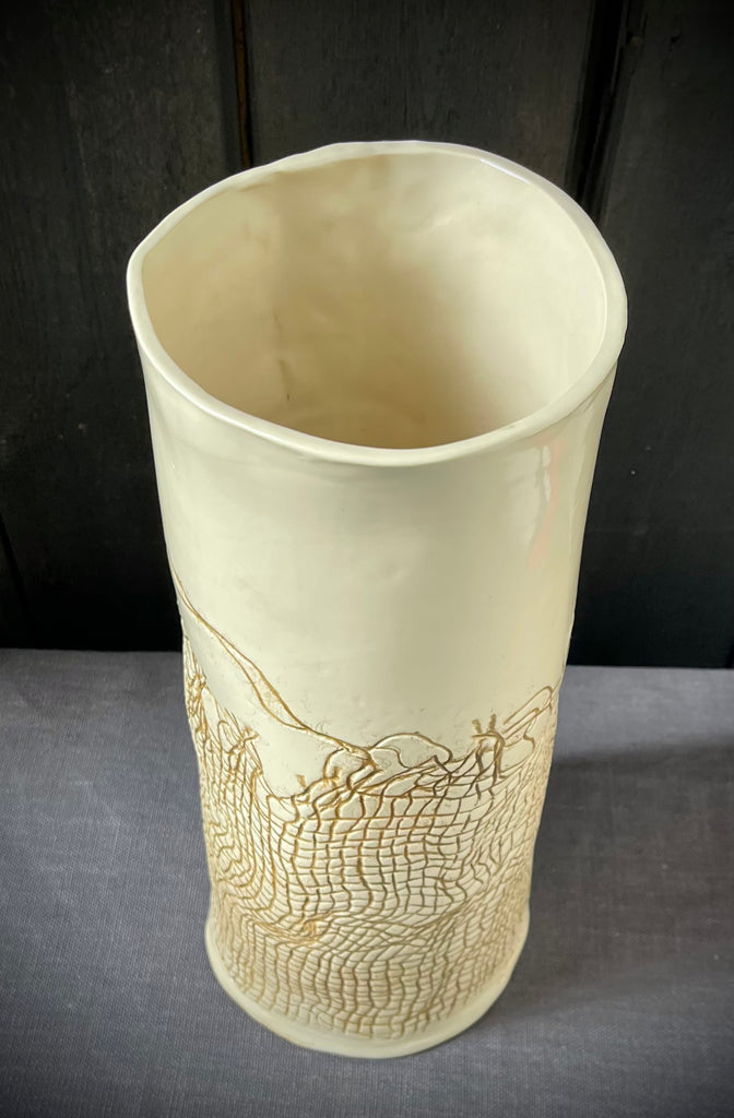 JRN - Burlap Breeze Vase