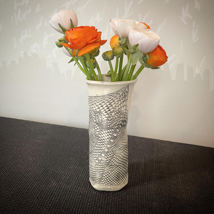 JRN Pottery - Reptilian Stocking Vase